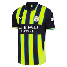 Carregar imagem no visualizador da galeria, Camisa Manchester City Away 24/25 - Azul e Amarela