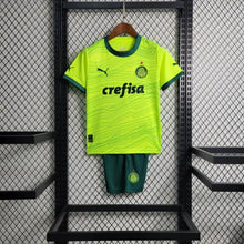 Carregar imagem no visualizador da galeria, Conjunto Infantil Palmeiras III 23/24 - Verde
