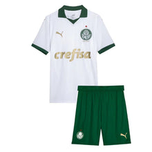 Carregar imagem no visualizador da galeria, Conjunto Infantil Palmeiras II 24/25 - Branca