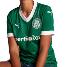Carregar imagem no visualizador da galeria, Camisa Palmeiras Feminina Home 25/26 - Verde
