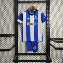 Carregar imagem no visualizador da galeria, Conjunto Infantil Porto I 23/24 - Branco e Azul