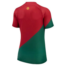 Carregar imagem no visualizador da galeria, Camisa Portugal Feminina Home 2022 - Vermelha