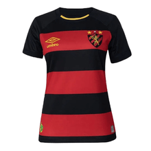 Carregar imagem no visualizador da galeria, Camisa Sport Recife Home 23/24 Feminina - Vermelha e Preta