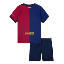 Carregar imagem no visualizador da galeria, Conjunto Infantil Barcelona I 24/25 - Azul e Vermelho