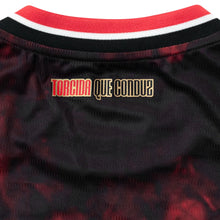 Carregar imagem no visualizador da galeria, Camisa São Paulo Feminina Third 24/25 - Preta e Vermelha