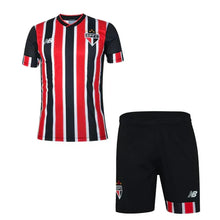 Carregar imagem no visualizador da galeria, Conjunto Infantil São Paulo II 24/25 - Vermelho e Branco