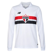 Carregar imagem no visualizador da galeria, Camisa São Paulo Home 24/25 Manga Longa - Branca
