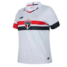 Carregar imagem no visualizador da galeria, Camisa São Paulo Feminina Home 24/25 - Branca
