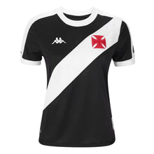 Carregar imagem no visualizador da galeria, Camisa Vasco Away 24/25 Feminina - Preta e Branca